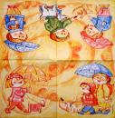 037 Dogs (2f) - 3-ply - Vielseidig